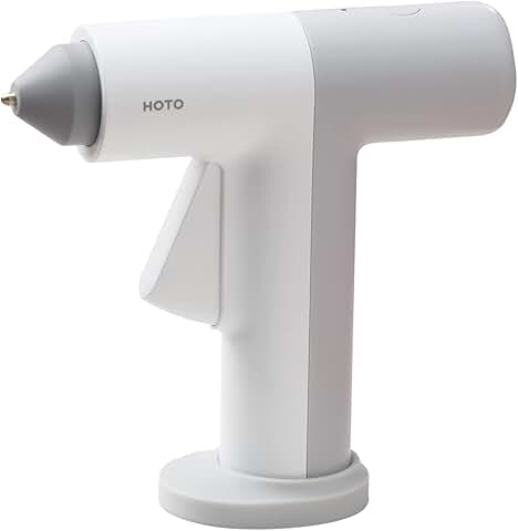 Cordless Hot Glue Gun with Fast Heating and Safety Features