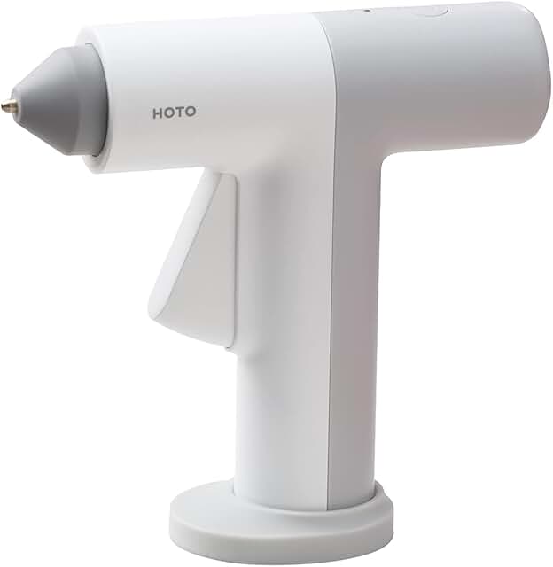 Cordless Hot Glue Gun with Fast Heating and Safety Features