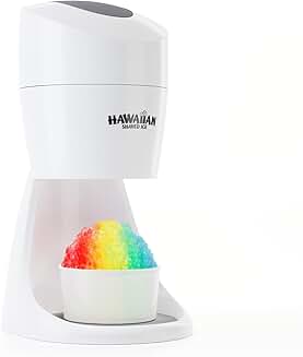 Snow Cone and Shaved Ice Machine with Ice Molds