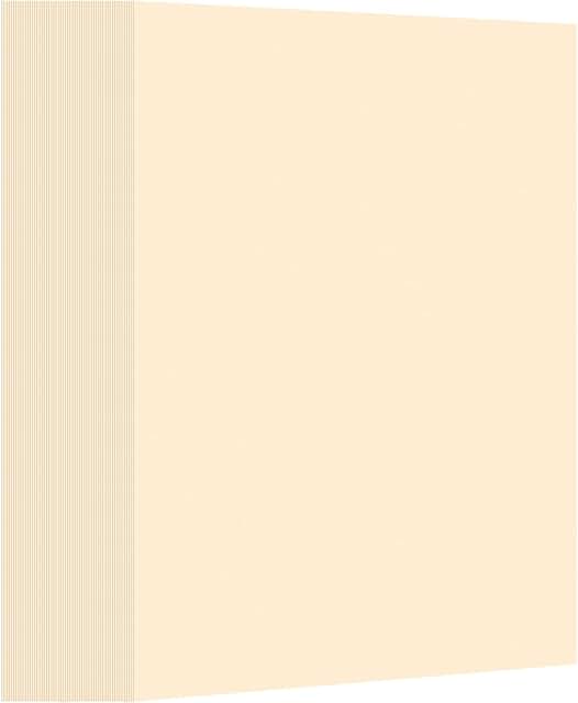 Cream Cardstock, 150 Sheets, 8.5x11, 250 Gsm