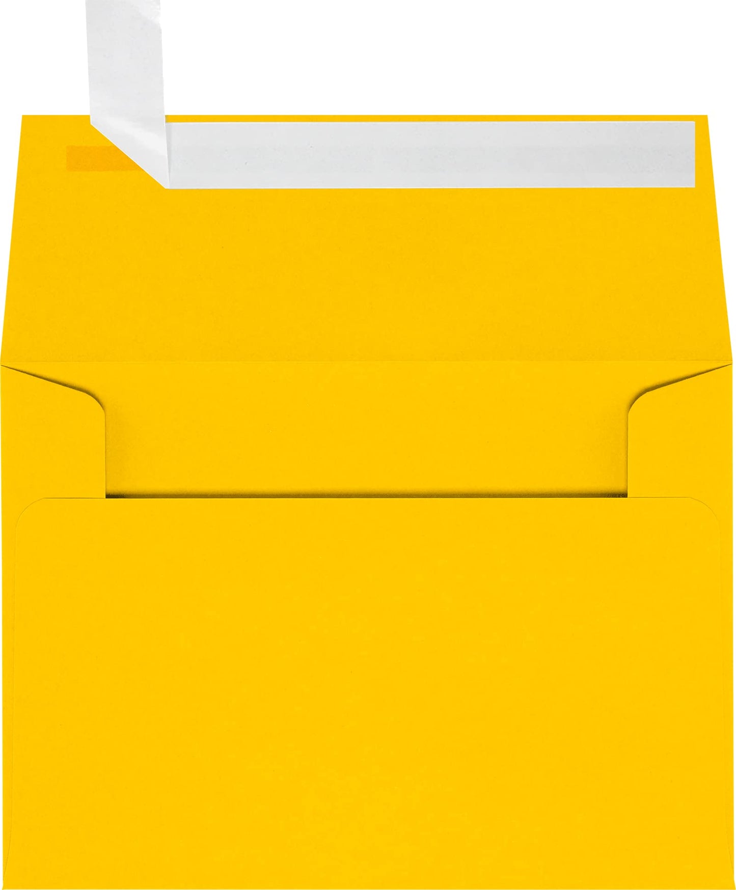 Yellow A2 Invitation Envelopes, 250 Pack