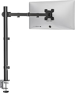 Single Extra Tall Monitor Mount for Desks