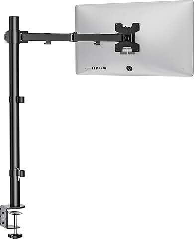 Single Extra Tall Monitor Mount for Desks