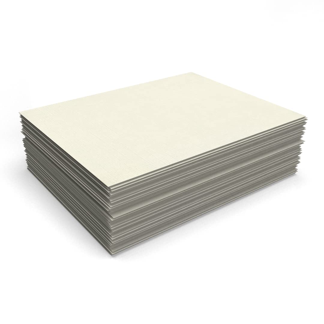 Letter Size Natural Linen Paper, 80lb, 500 Sheets