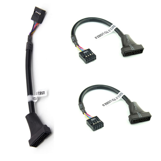 3 Pack USB 3.0 to 2.0 Header Adapter