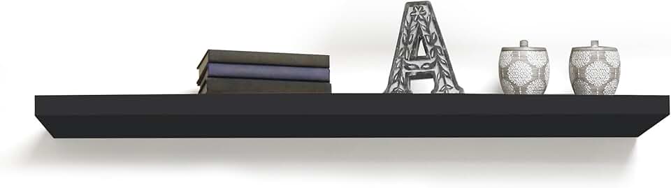 Durable Floating Wall Shelf with Invisible Brackets