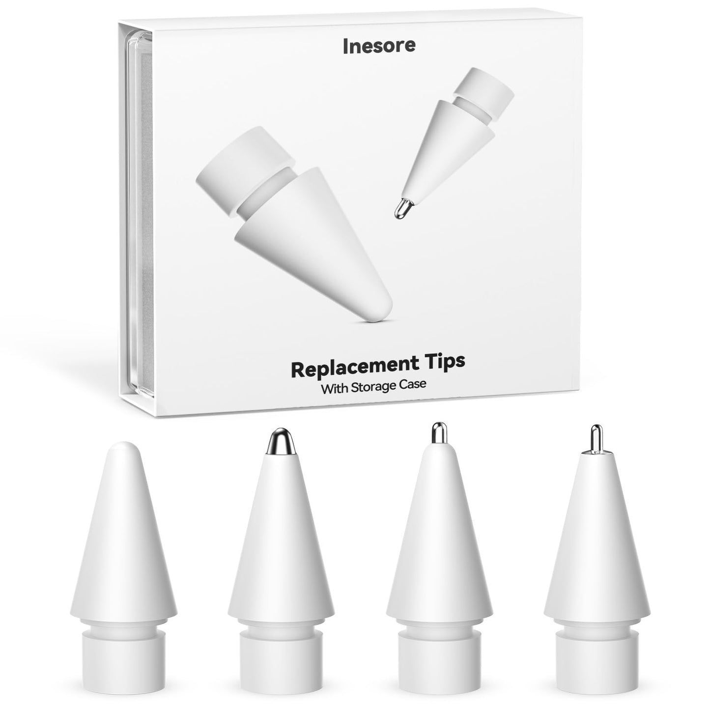 Replacement Tips for Apple Pencil Pro, 4 Pack
