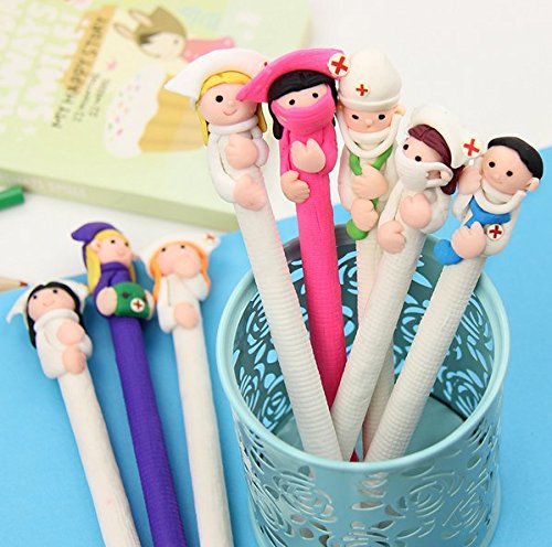 10 Pack Cute Cartoon Ballpoint Pens for Writing