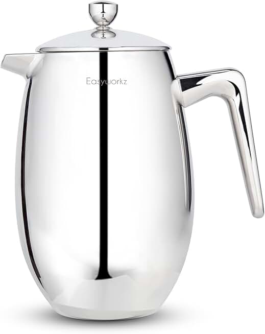 34 oz double wall insulated French press coffee maker