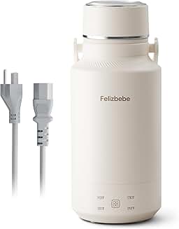 Portable 1000ml Electric Water Kettle with Temp Settings