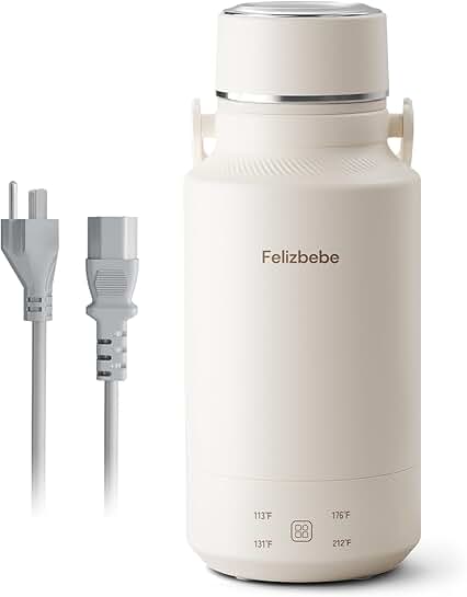 Portable 1000ml Electric Water Kettle with Temp Settings