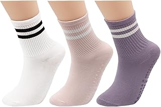 Long Non-Slip Yoga Socks for Women in Pilates, Ballet, Dance, and Hospital