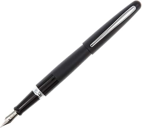 Metropolitan Fountain Pen with Fine Nib and Black Ink