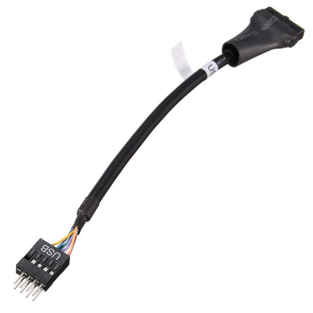 USB 3.0 20-pin to USB 2.0 9-pin Adapter Cable