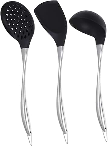3-Piece Silicone Kitchen Utensil Set