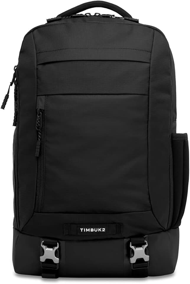 Eco Black Deluxe Laptop Backpack