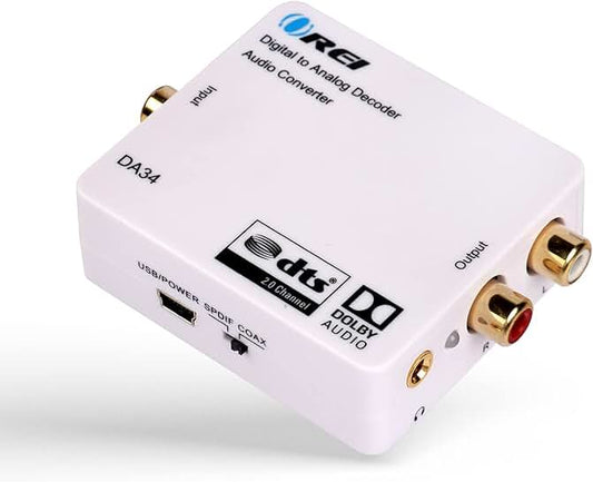 Digital to Analog Audio Decoder for Dolby Digital 5.1