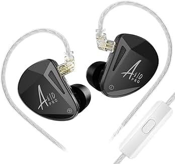 In-Ear Earphones with 5BA Drivers and Detachable Cable