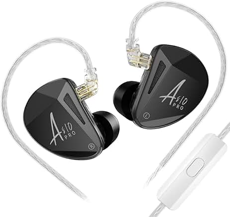 In-Ear Earphones with 5BA Drivers and Detachable Cable