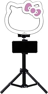 10-Inch RGB Desk Ring Light with Stand and Phone Holder