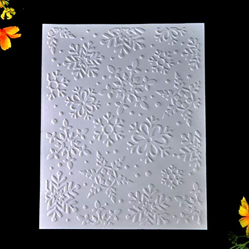 Frosty Flurry Embossing Folder 12x15.2 cm