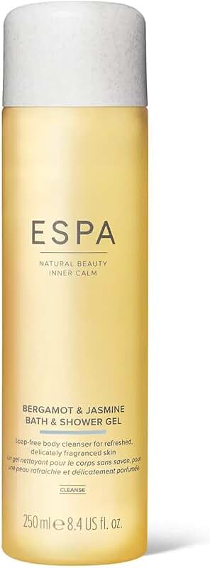 Bergamot and Jasmine Bath and Shower Gel, 250ml