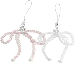 Cute Beaded Phone Charms for Women and Girls