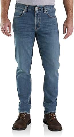 Men's Relaxed Fit Low Rise 5-Pocket Rugged Flex Trousers