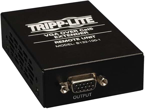 VGA Over Cat5/Cat6 Extender Receiver 1920x1440 at 60Hz