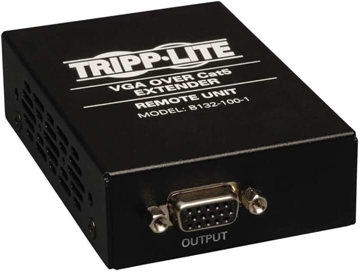 VGA Over Cat5/Cat6 Extender Receiver 1920x1440 at 60Hz