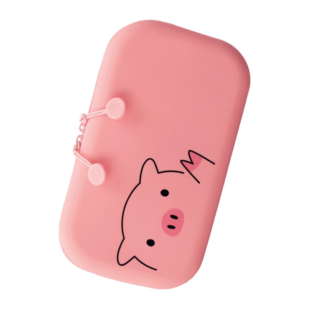 Pig Zipper Pouch, 7.5" x 1.5"