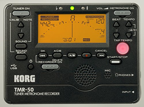 TMR50BK TMR-50 Tuner Metronome Recorder - Black