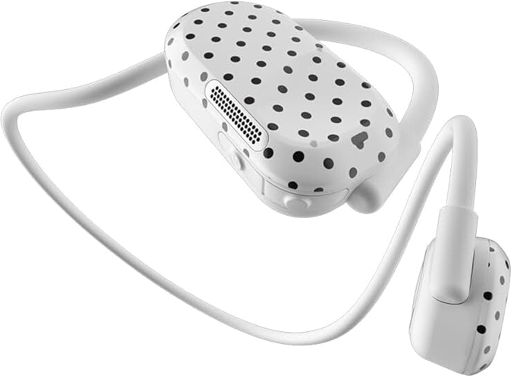 Open Ear Wireless Headphones with Dual Mic and Sweat Resistance