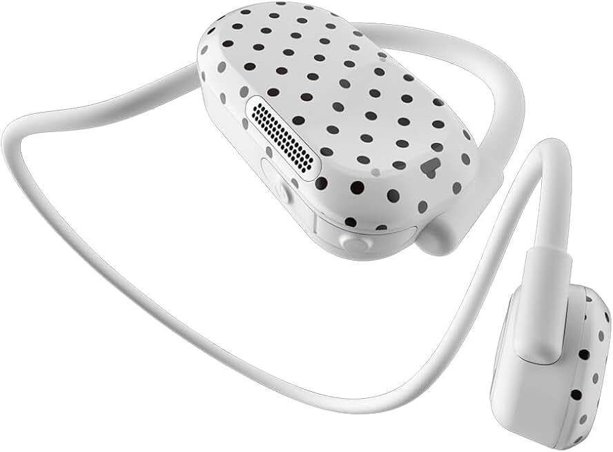 Open Ear Wireless Headphones with Dual Mic and Sweat Resistance