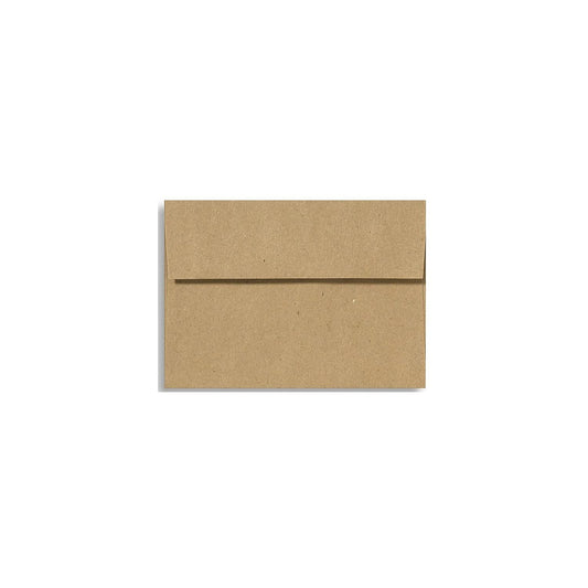 Brown A2 Invitation Envelopes, Peel & Press, 50 Pack