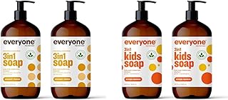 3-in-1 Shampoo, Bubble Bath, and Body Wash, 32 Fl Oz (4 Pack)
