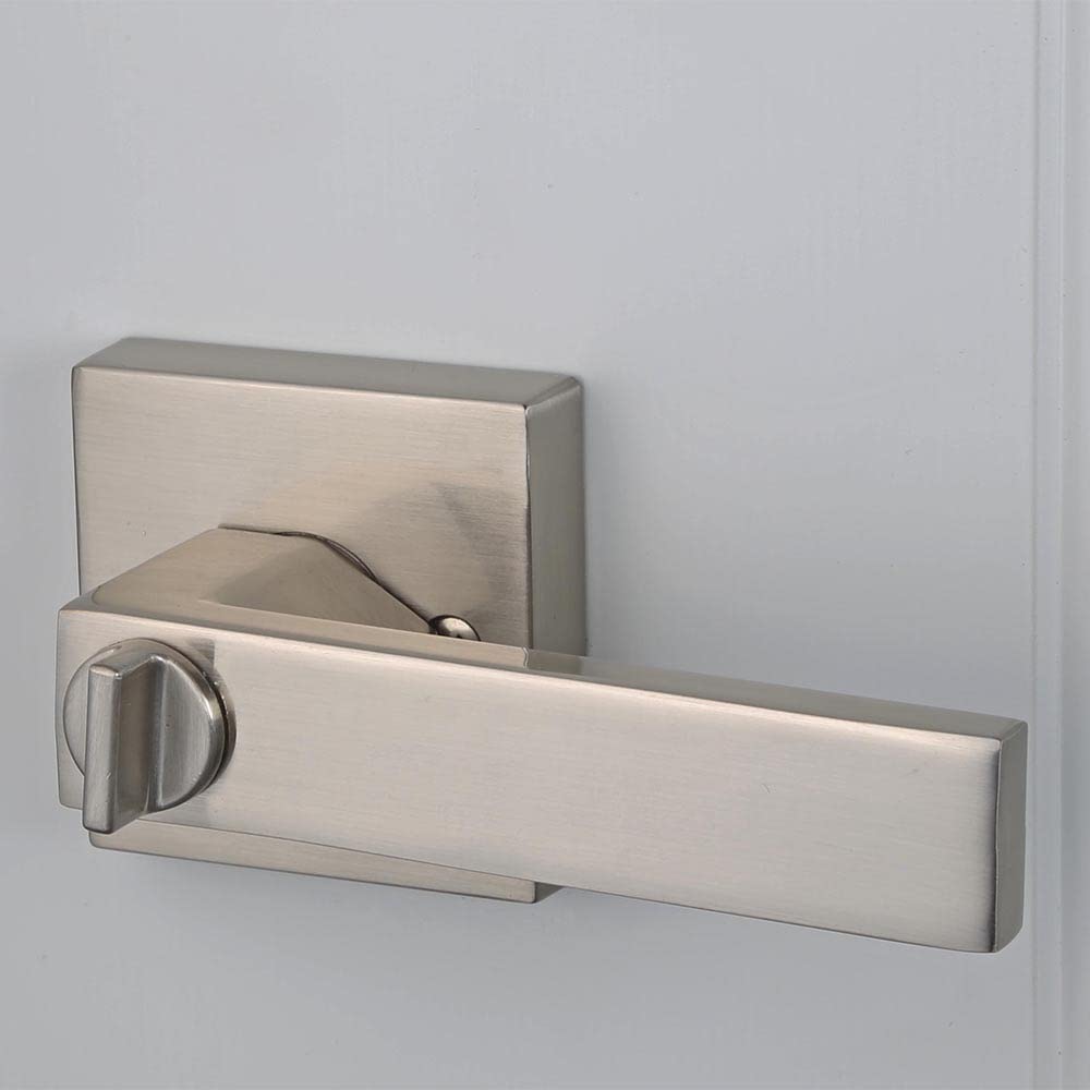 581116 Karsen Lever, Privacy/  Nickel, 3 Piece