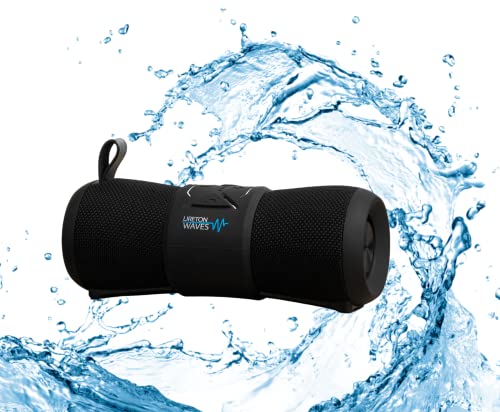 soundbox Portable Wireless Speaker, IPX7 Waterproof Speaker, 20H Playtime, Stereo Loud Sound, Deep Bass, Outdoor Speaker with Handle, Bluetooth 5.0, Built-in Mic for Party,Pool etc