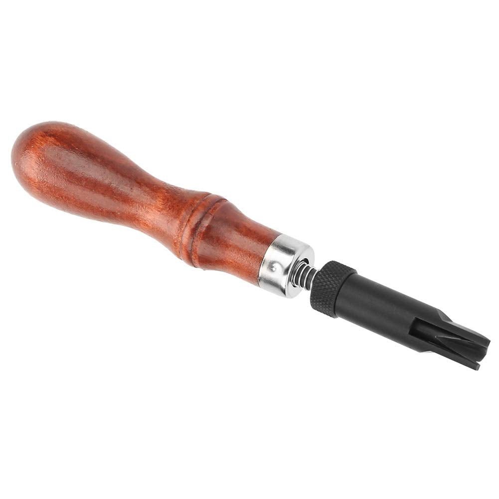 Leather Belt Groover Tool V Type Push Gouge