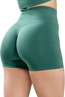 High Waist Seamless Workout Shorts for Women