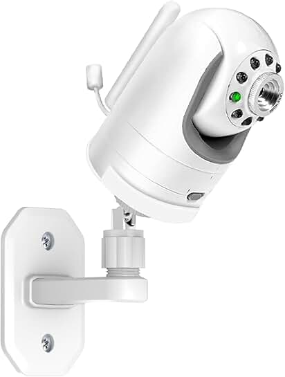Adjustable Wall Mount for Baby Monitor, Easy No-Drill Install