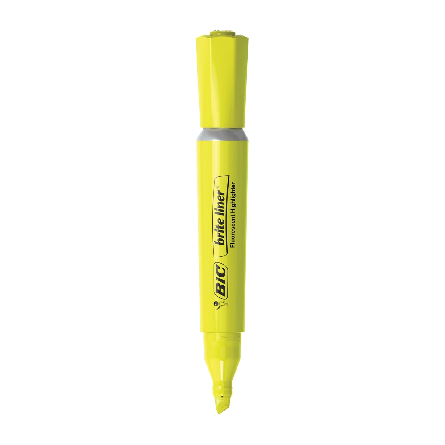 Set of 4 Chisel Tip Highlighters for Organizing and Coloring