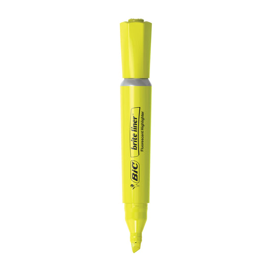 Set of 4 Chisel Tip Highlighters for Organizing and Coloring