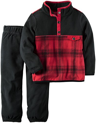 Carter s Baby Boys  2 Pc Playwear Sets 229g263, Plaid, 3M