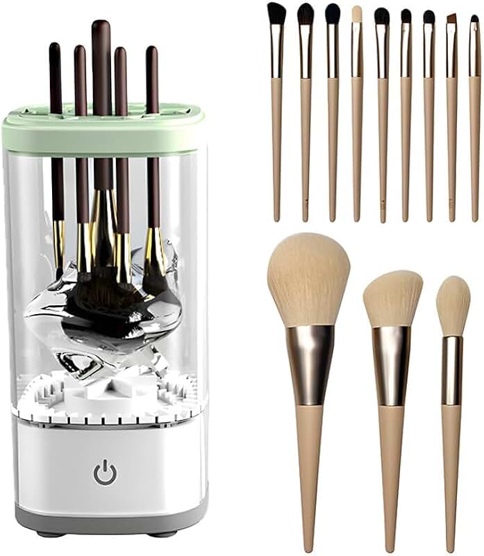 Fast Electric Makeup Brush Cleaner for All Sizes