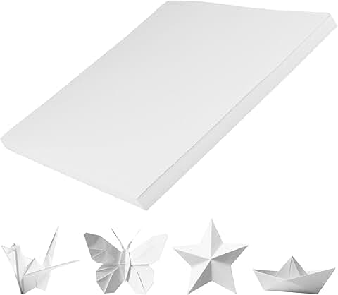 White 12x12 inch 250 GSM Cardstock, 100 Sheets