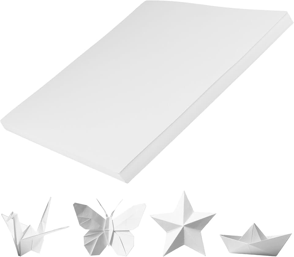 White 12x12 inch 250 GSM Cardstock, 100 Sheets