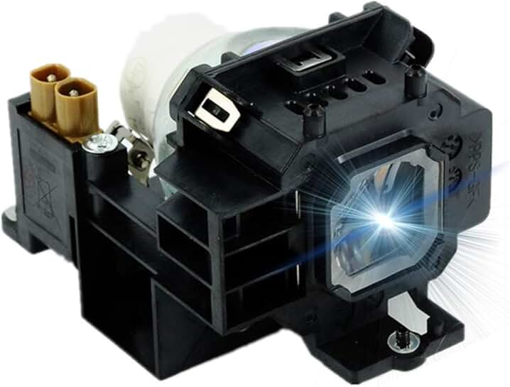 Replacement Lamp Bulb with Housing for Projectors