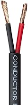 14 Gauge 2-Conductor Speaker Wire, 50ft, Black