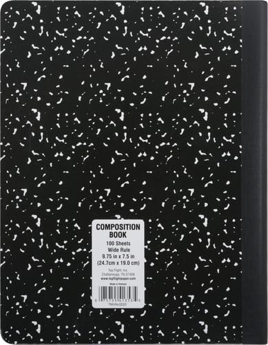Wide Rule Composition Book, 100 Sheets